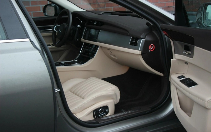 Jaguar XF cena 125990 przebieg: 23000, rok produkcji 2018 z Łasin małe 781